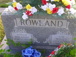 Charles Willis Rowland Charles Willis Rowland