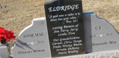 Charley Frank "CF" Eldridge Charley Frank "CF" Eldridge
