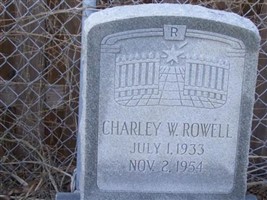 Charley W Rowell