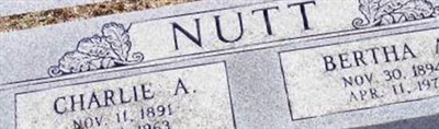 Charlie A. Nutt