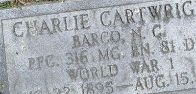 Charlie Cartwright Charlie Cartwright