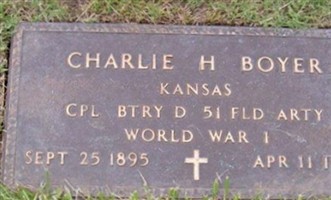 Charlie H. Boyer Charlie H. Boyer