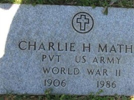 Charlie H. Mathis Charlie H. Mathis