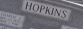 Charlie J. Hopkins Charlie J. Hopkins