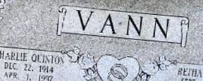 Charlie Quinton VANN