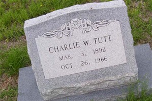 Charlie W Tutt