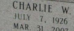 Charlie William Craft