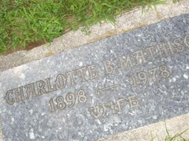 Charlotte B. Mathison Charlotte B. Mathison