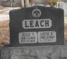 Charlotte Blanch ""Lottie"" (Bryant) Leach
