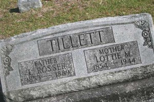 Charlotte Frances "Lottie" Midgett Tillett Charlotte Frances "Lottie" Midgett Tillett
