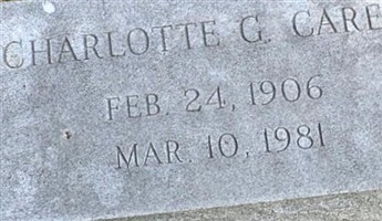 Charlotte G. Carey