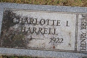 Charlotte Isabelle Hall Harrell Charlotte Isabelle Hall Harrell