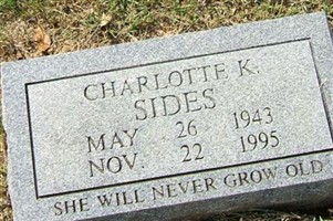 Charlotte K Sides Charlotte K Sides