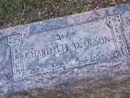 Charlotte O Olson Charlotte O Olson