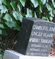 Charlotte June Unger Roark McKinney Timmons Charlotte June Unger Roark McKinney Timmons