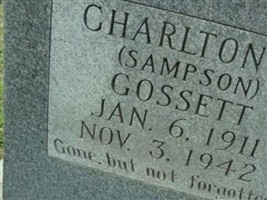 Charlton A "Sampson" Gossett