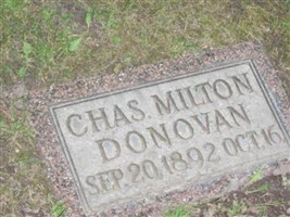 Chas. Milton Donovan Chas. Milton Donovan