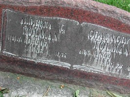 Chauncey T. Tolman Chauncey T. Tolman