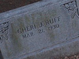 Cheri J Ruff