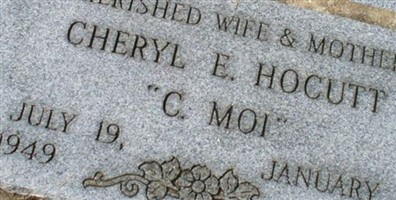 Cheryl Elaine Barnes Hocutt Cheryl Elaine Barnes Hocutt