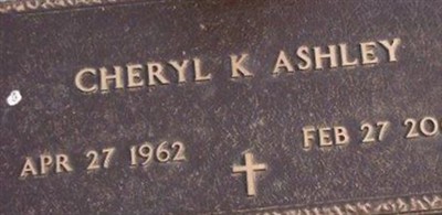 Cheryl K. Ashley Cheryl K. Ashley