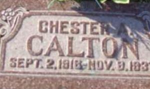 Chester A. Calton Chester A. Calton