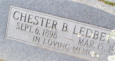 Chester B. Ledbetter Chester B. Ledbetter
