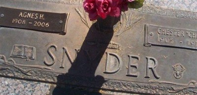 Chester "Chet" Snyder Chester "Chet" Snyder