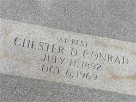 Chester D. Conrad Chester D. Conrad