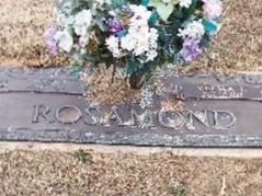 Chester E (Check) Rosamond Chester E (Check) Rosamond