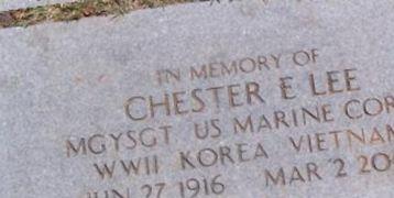 Chester E. Lee