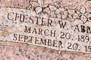 Chester W. Abbott Chester W. Abbott