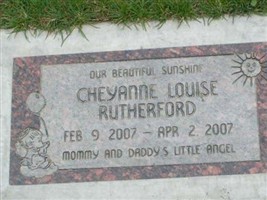 Cheyanne Louise Rutherford