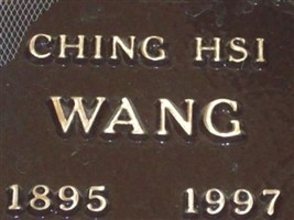 Ching Hsi Wang Ching Hsi Wang