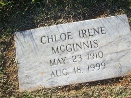 Chloe Irene McGinnis McGinnis Chloe Irene McGinnis McGinnis