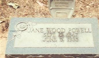 Chlora Jane Wood Powell