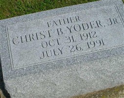 Christ B Yoder, Jr