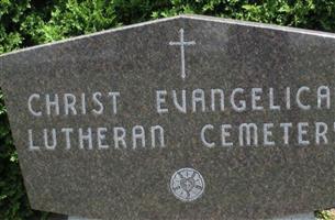 Christ Evangelical Lutheran Cemetery