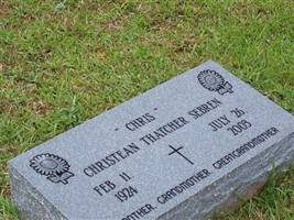 Christean "Chris" Thatcher Sebren Christean "Chris" Thatcher Sebren