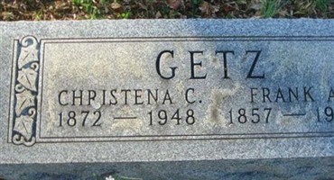 Christena C. Miller Getz Christena C. Miller Getz
