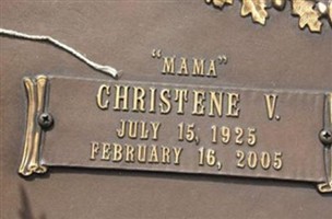 Christene V. Carter Christene V. Carter