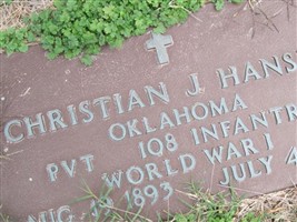 Christian J "Jess" Hansen Christian J "Jess" Hansen