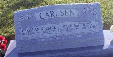 Christian Norbeck Carlsen Christian Norbeck Carlsen
