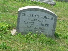 Christian Rohrer Herr