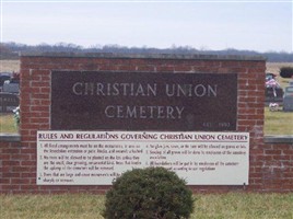 Christian Union Cemetery Christian Union Cemetery
