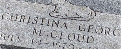 Christina Georgina McCloud