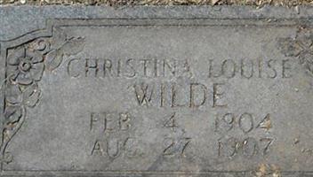 Christina Louise Wilde