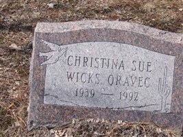 Christina Sue Wicks Oravec