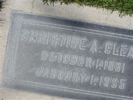 Christine A Cleave Christine A Cleave