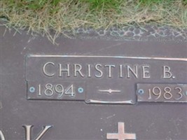 Christine B. Cook Christine B. Cook